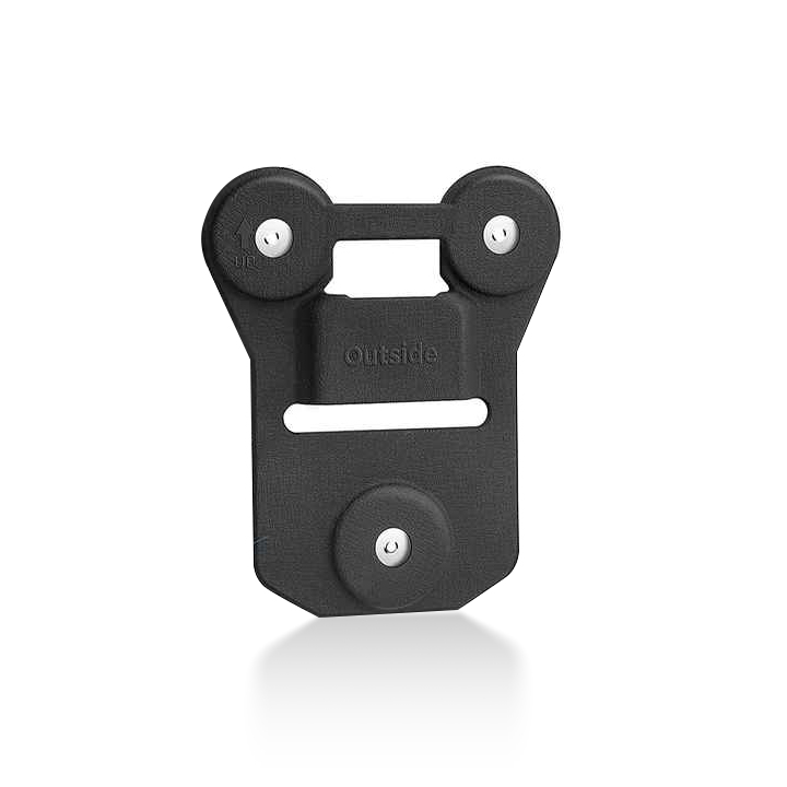 Camera magnetic back clip
