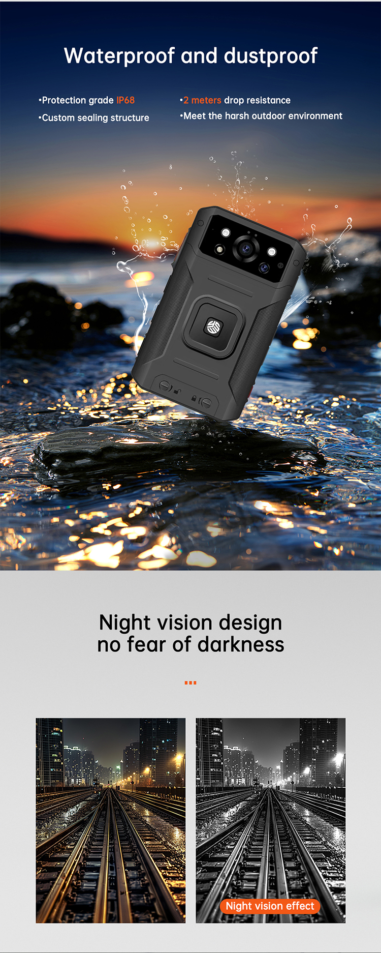 DSI-A7 4G Body Worn Camera with Live Streaming & GPS(pic8)